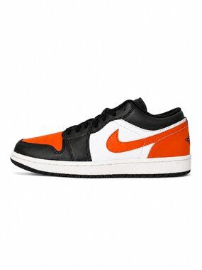 Nike Air Jordan 1 Low Men’s Sneakers Black Orange White
